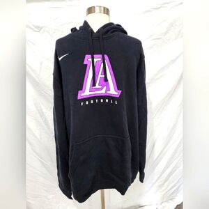Lipscomb Academy FOOTBALL Nashville Nike Black Hoodie  XXL 2XL